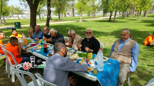   مدرسة جنة ابن رشد تختتم مشروع  جسر الاجيال  في احضان الطبيعة بحضور الاباء والامهات من بيت المسنين . 